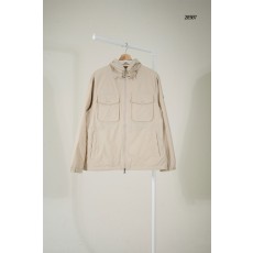 [MONCLER] 몽클레어 나일론 후드 스트링 윈드브레이커 자켓