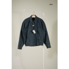 [PRADA] 프라다 트라이앵글 로고 데님 집업 자켓