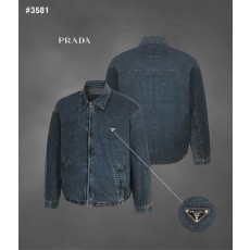 [PRADA] 프라다 위싱 데님 블루종 재킷