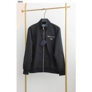 프라다 [PRADA] 리버시블 울 나일론 자켓 블랙 신상입고