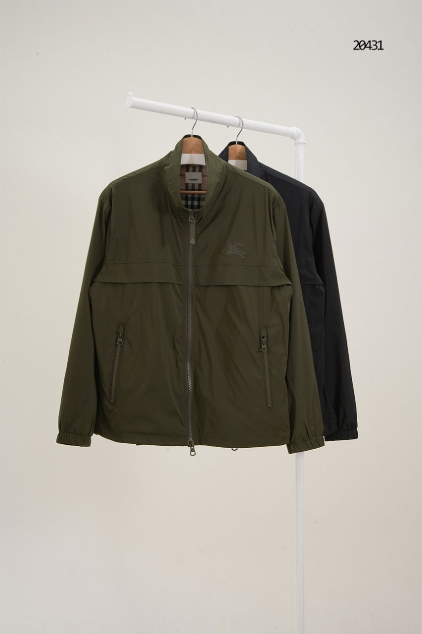 [BURBERRY] 버버리 시그니처 체크 라이닝 집업 자켓