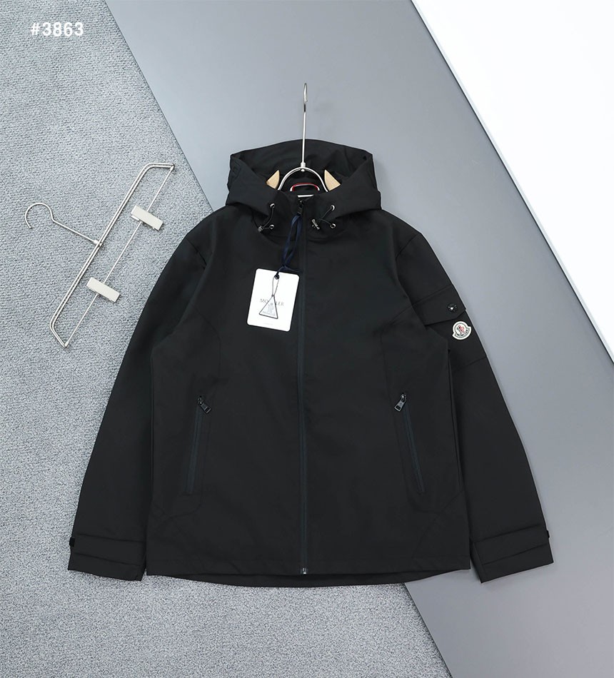 [MONCLER] 몽클레어 사시에르 윈드브레이커 후드 자켓
