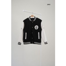 [Chrome Hearts] 크롬하츠 백 빅로고 크로스 모노그램 바시티 자켓