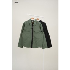 [CP.company] 씨피컴퍼니 남성 렌즈패치 오버 카라셔츠 집업