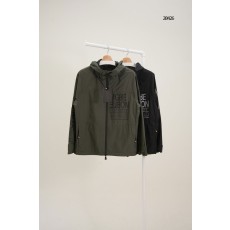 [MONCLER] 몽클레어 레터링 프린팅 후드 윈드브레이커 자켓
