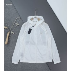 [PRADA] 프라다 삼각로고 메쉬 윈드브레이커 후드 자켓