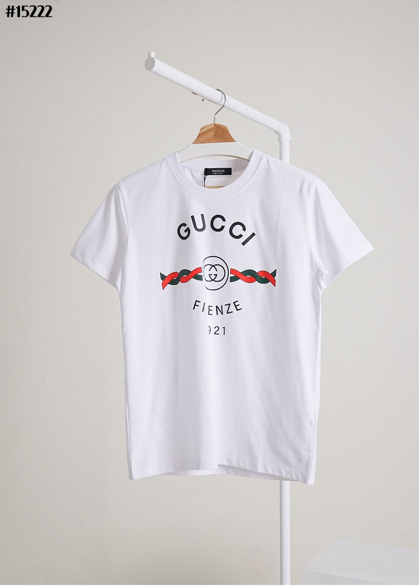 [GUCCI] 구찌 FIRENZE 1921 그래픽 코튼 티셔츠