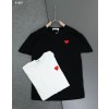 [Comme des Garcons] 꼼데가르송 레드 하트 반팔 티셔츠