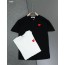 [Comme des Garcons] 꼼데가르송 레드 하트 반팔 티셔츠