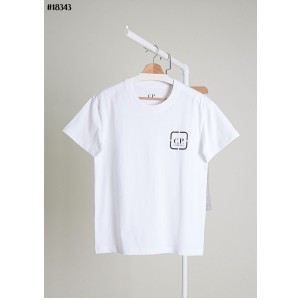 [CP.company] 씨피컴퍼니 메트로폴리스 프린팅 숏 슬리브 티셔츠 & 테리 3부 팬츠 셋