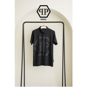 [PHILLIPP PLEIN] 필립플레인 빅로고 반팔 카라티셔츠