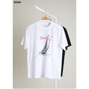 [BURBERRY] 버버리 보트 프린팅 숏 슬리브 그래픽 티셔츠