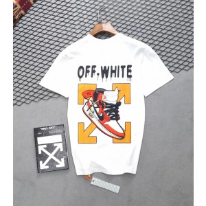 [OFF-WHITE] 오프화이트 SS 나이키 콜라보 조던 반팔티 남여공용