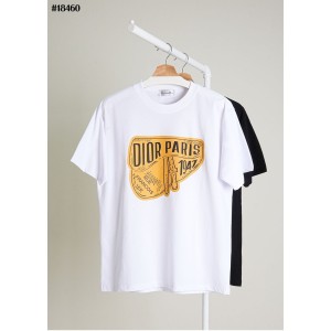 [DIOR] 크리스찬 디올 새들 프린팅 숏 슬리브 그래픽 티셔츠