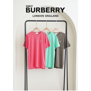[BURBERRY] 버버리 남여공용 오가닉 코튼 반팔티셔츠