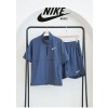[NIKE] 나이키 남성 심플 백로고 반팔 아노락 & 5부 셋