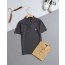 브루넬로쿠치넬리 [ B*unello Cucinelli ] 로고 프린트 반팔 카라티셔츠 입고