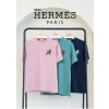 [HERMES] 에르메스 멀티레더패치 홀스해드 코튼 라운드티셔츠