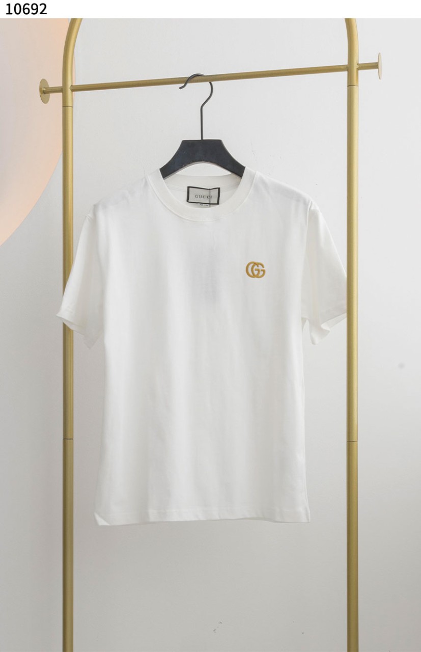 구찌 [GUCCI] 구찌 화이트 코튼 저지 티셔츠 신상입고