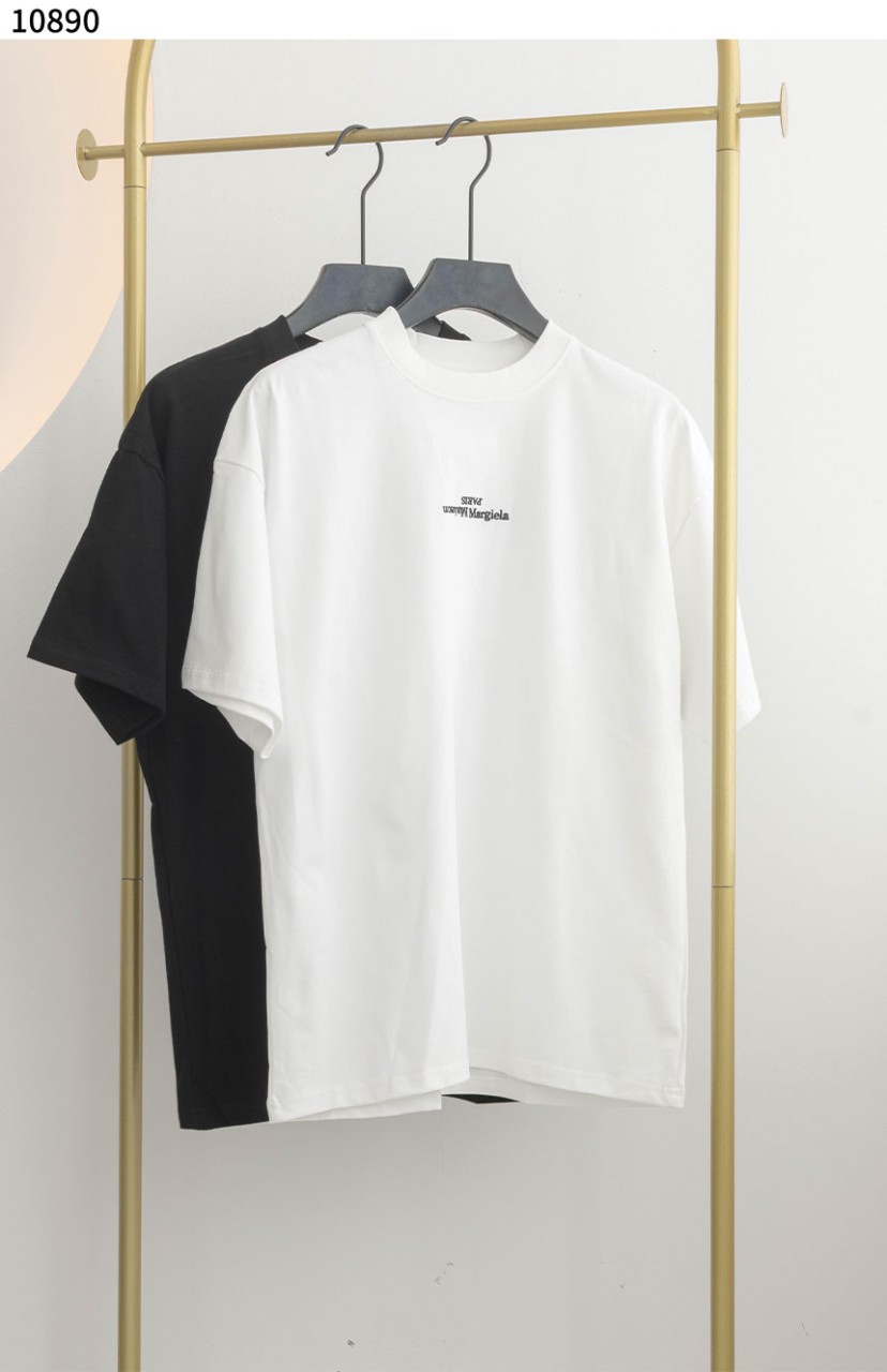 [Maison Margiela] 메종 마르지엘라 디스토티드 로고 티셔츠