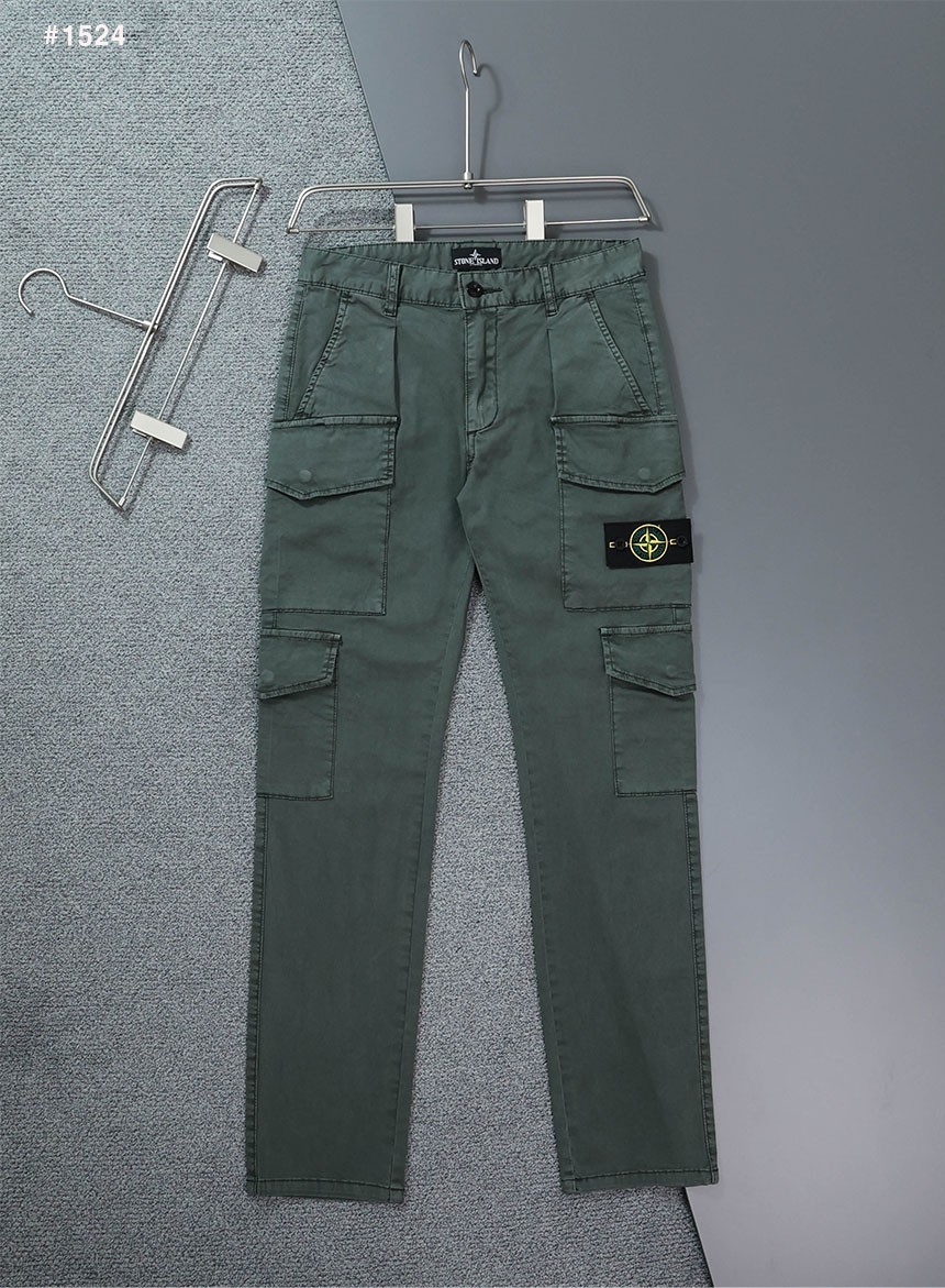 [STONE ISLAND] 스톤아일랜드 콤파스 와펜 카고 팬츠
