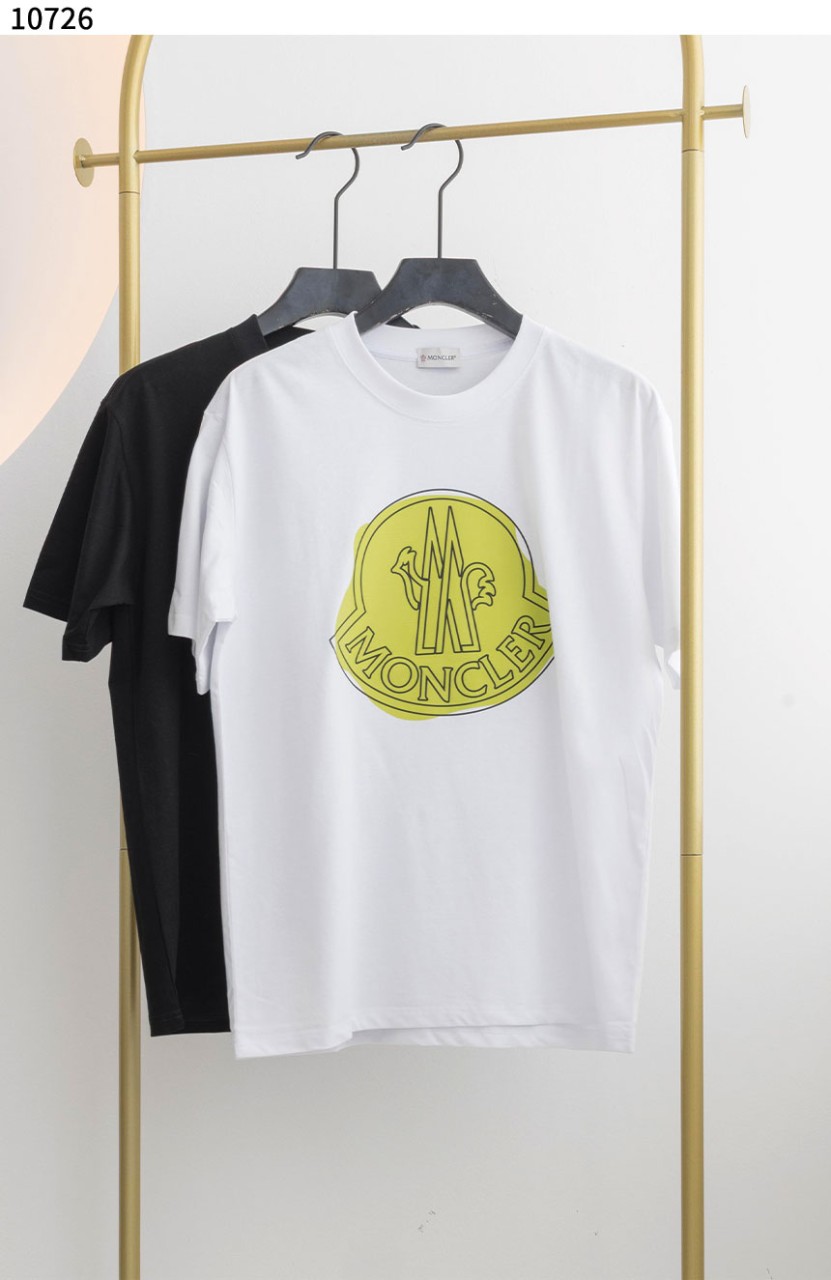몽클레어 [MONCLER] 몽클레어 컬러 로고 코튼 티셔츠 신상입고