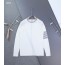 [THOM BROWNE] 톰브라운 밀라노 사선완장 라운드 니트