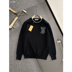 [BURBERRY] 버버리 TB 자수 라인 니트