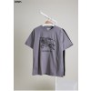 [BURBERRY] 버버리 EKD 자수 로고 코튼 저지 티셔츠