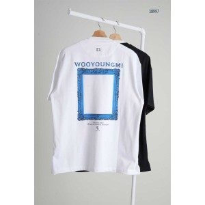 [WOOYOUNGMI] 우영미 프레임 백로고 티셔츠