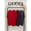 [GUCCI] 구찌 Shell Buttons GG로고 반팔 니트 티셔츠