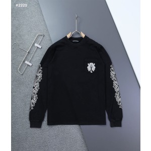 [Chrome Hearts] 크롬하츠 대거포켓 플로랄 롱 슬리브 티셔츠