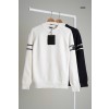 [MONCLER] 몽클레어 남성 라인포인트 블랙패치 울니트