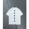 [Chrome Hearts] 크롬하츠 크로스 세메터리 베이직 라운드 티셔츠