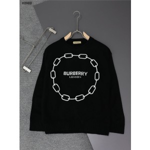 [BURBERRY] 버버리 체인자수 로고 니트