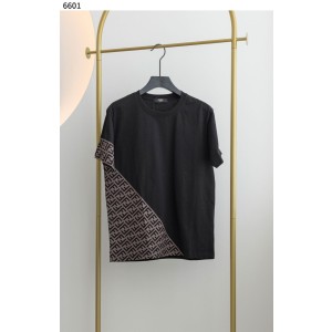 [FENDI] 팬디 FF브라운 사선 패턴 티셔츠