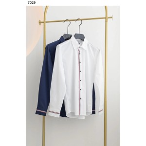 톰브라운 [Thom Browne] 톰브라운 남성 베이직 삼선 코튼 포플린 셔츠 신상입고