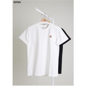 [MAISON KITSUNE] 메종키츠네 폭스 헤드 패치 클래식 반팔 티셔츠