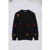 [LOUIS VUITTON] 루이비통 모노그램 멀티 컬러 자수 울 자카드 니트 풀오버