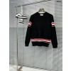 [THOM BROWNE] 톰브라운 어깨 빅 삼선 니트