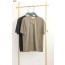스톤아일랜드 [STONE ISLAND] 스톤 체스트로고 오버핏라운드 티셔츠