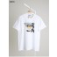 [PRADA] 프라다 코믹 캣 숏 슬리브 코튼 그래픽 티셔츠