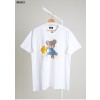 [FENDI] 펜디 FF 베이스볼 베어 숏 슬리브 코튼 그래픽 티셔츠
