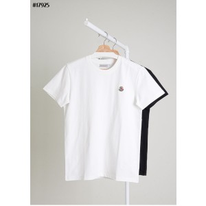 [MONCLER] 몽클레어 와펜 패치 로고 클래식 반팔 티셔츠