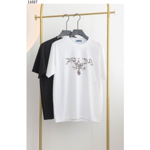 프라다 [PRADA] 프라다 남성 밀라노 로고 티셔츠 신상입고