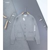 [THOM BROWNE] 톰브라운 인타르시아 4바 V넥 가디건