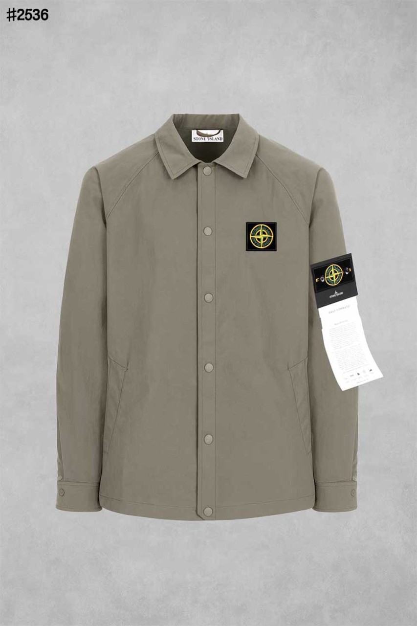 [STONE ISLAND] 스톤아일랜드 와펜 패치 클래식 코치 자켓