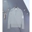 [THOM BROWNE] 톰브라운 사선 케이블 카라 니트