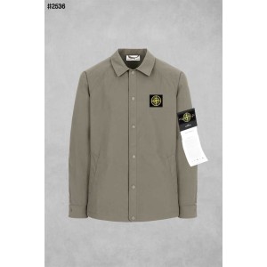 [STONE ISLAND] 스톤아일랜드 와펜 패치 클래식 코치 자켓