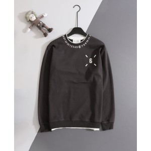 메종마르지엘라 [ M*isonmargiela ] 수입 MM6 크루넥 3D 넘버 레이어드 맨투맨 입고